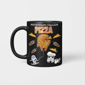 MILLENNIUM FALCON PIZZA - BOBA MILK TEA