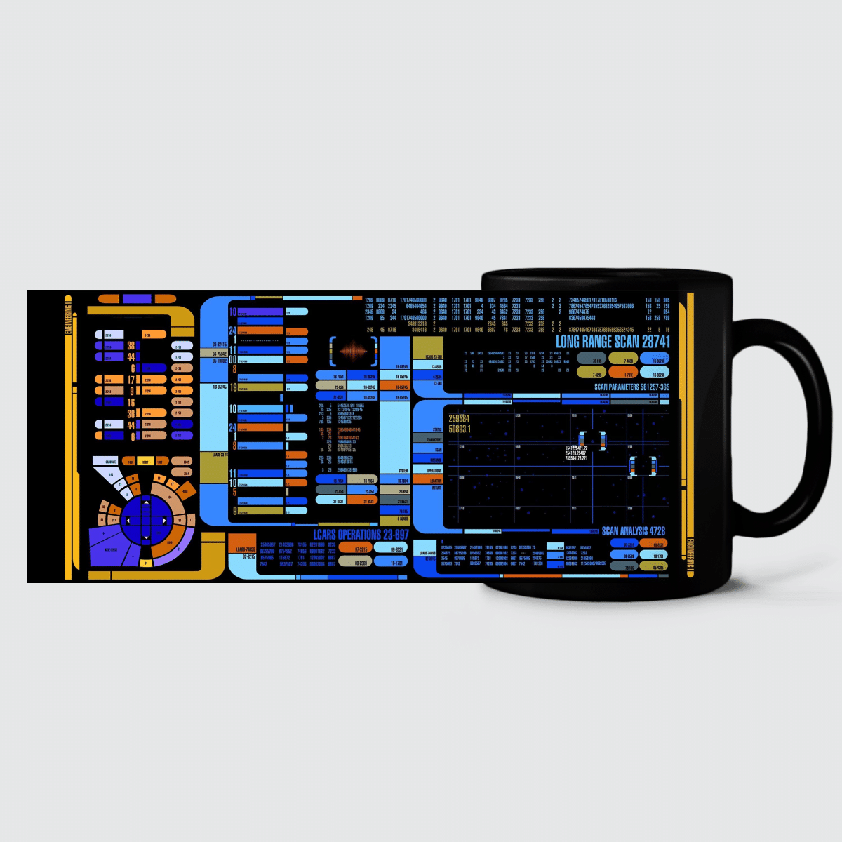 Sci-fi Control Console Display Mug - Image 6