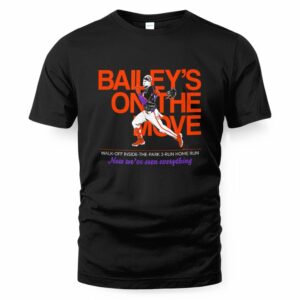 Patrick Bailey - Inside-the-Park Walk-Off - San Francisco Baseball T-Shirt