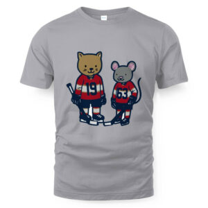 Matthew Tkachuk & Brad Marchand Cat and Rat T-Shirt