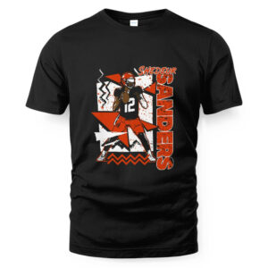 Shedeur Sanders Cleveland 90s Style T-Shirt