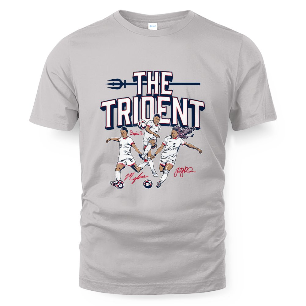 Mallory Swanson, Sophia Smith, & Trinity Rodman The Trident T-Shirt
