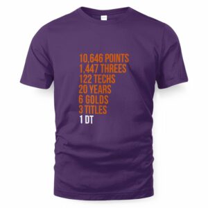 Diana Taurasi GOAT Stats T-Shirt