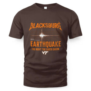 Virginia Tech Blacksburg Earthquake T-Shirt