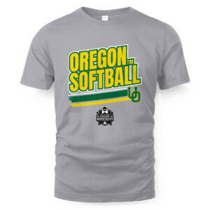 Oregon Softball Women's College World Series Stripe T-Shirt