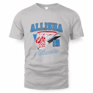 Allisha Gray - Retro Swish - Atlanta Basketball T-Shirt