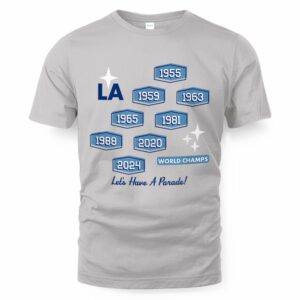 Los Angeles Baseball 8-Time World Champs T-Shirt