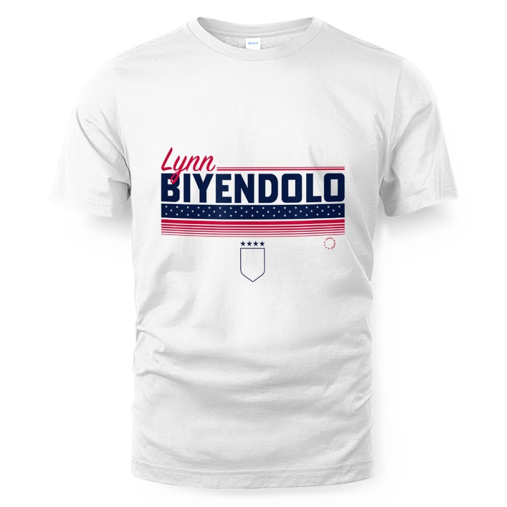 Lynn Biyendolo - Name Stripe - USWNT Players Association T-Shirt