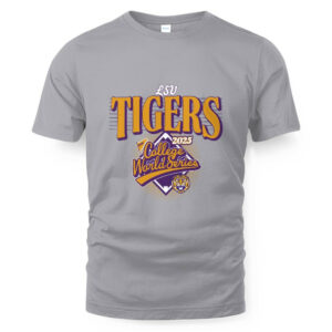 LSU Baseball 2025 College World Series T-Shirt