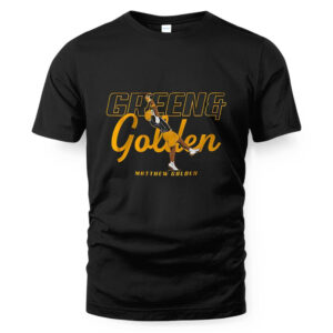 Matthew Golden Green & Golden T-Shirt