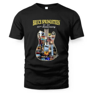 Bruce Springsteen 1964-2024 60th Anniversary Signature Shirt