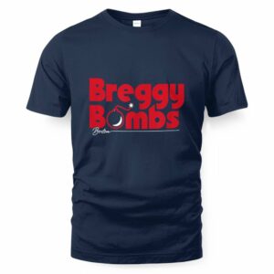 Alex Bregman Boston Breggy Bombs T-Shirt