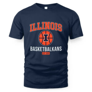 Illinois Basketbalkans T-Shirt