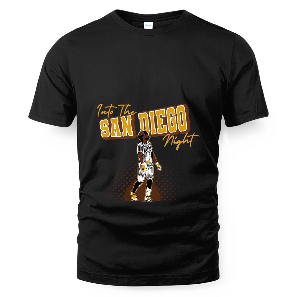 Fernando Tatis Jr Into the San Diego Night T-Shirt