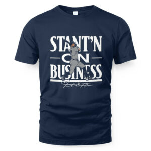 Giancarlo Stanton - Stant'n on Business - New York Baseball Premium T-Shirt