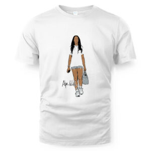A'ja Wilson White Tee T-Shirt