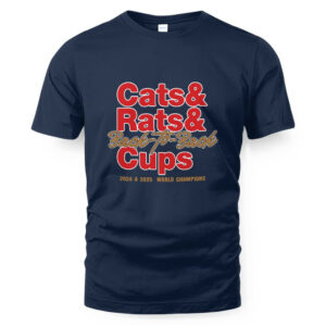 Florida Hockey Cats & Rats & Back-to-Back Cups T-Shirt