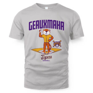 LSU Baseball 2025 National Champions Mascot Diamond T-Shirt