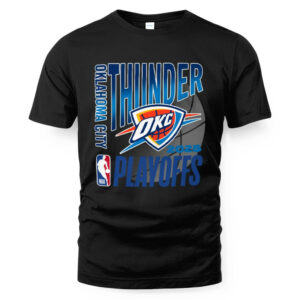 OKC Thunder 2025 Playoffs Vintage T-Shirt
