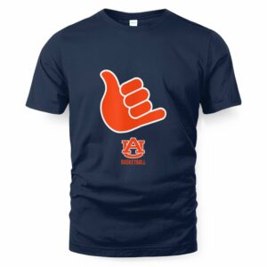 Auburn Basketball Hand Sign T-Shirt
