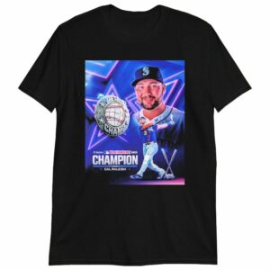 Cal Raleigh Seattle Mariners 2025 Home Run Derby Champion T-Shirt