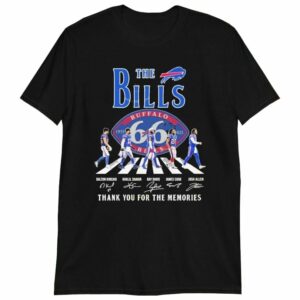 Buffalo Bills 66 Years 1959-2025 Thank You for the Memories T-Shirt