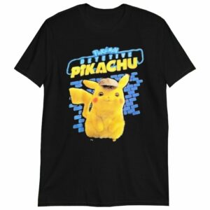 Pikachu Pokemon Detective T-Shirts