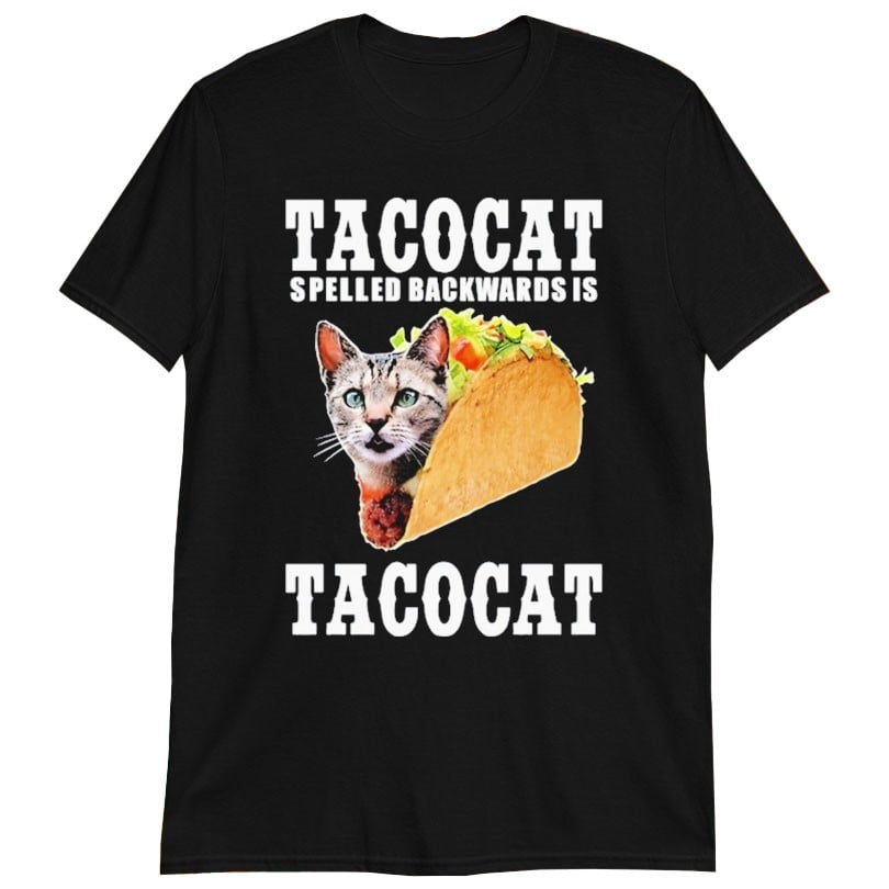 Joe Burrow Tacocat Spelled Backwards T-Shirt