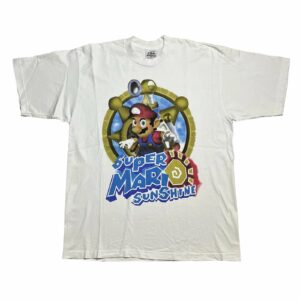 Vintage Super Mario Sunshine Nintendo Bootleg T-Shirt