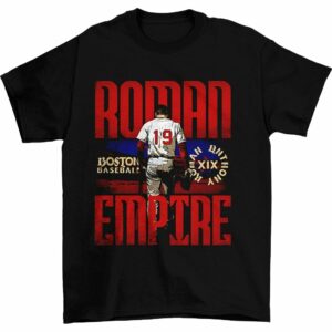 Roman Anthony Boston Red Sox Roman Empire Stadium T-Shirt