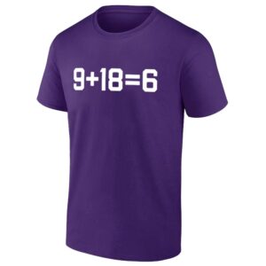 9 + 18 = 6 SHIRT