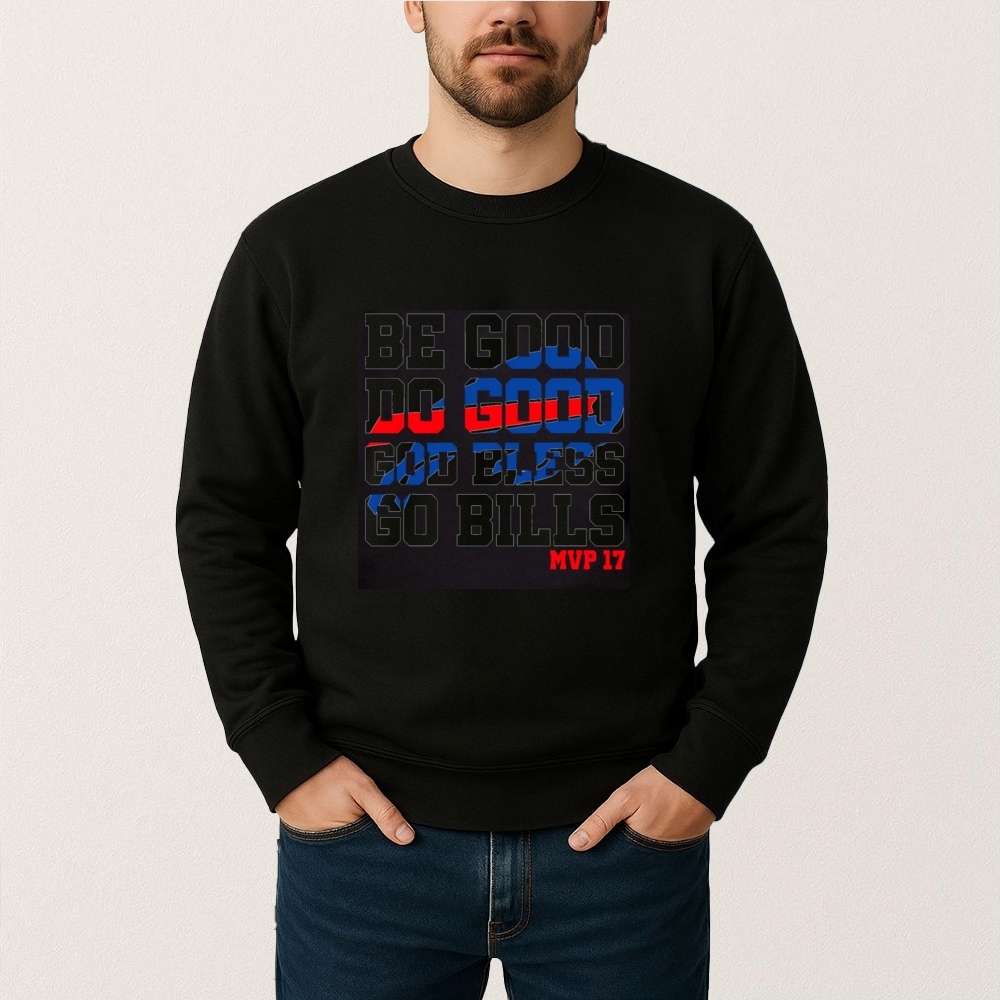 Buffalo Bills Be Good Do Good Mvp 17 T Shirt - Image 2