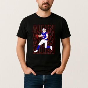 Buffalo Bills Josh Allen 17 Allen Allen Allen Allen T Shirt