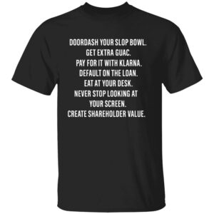CREATE SHAREHOLDER VALUE SHIRT