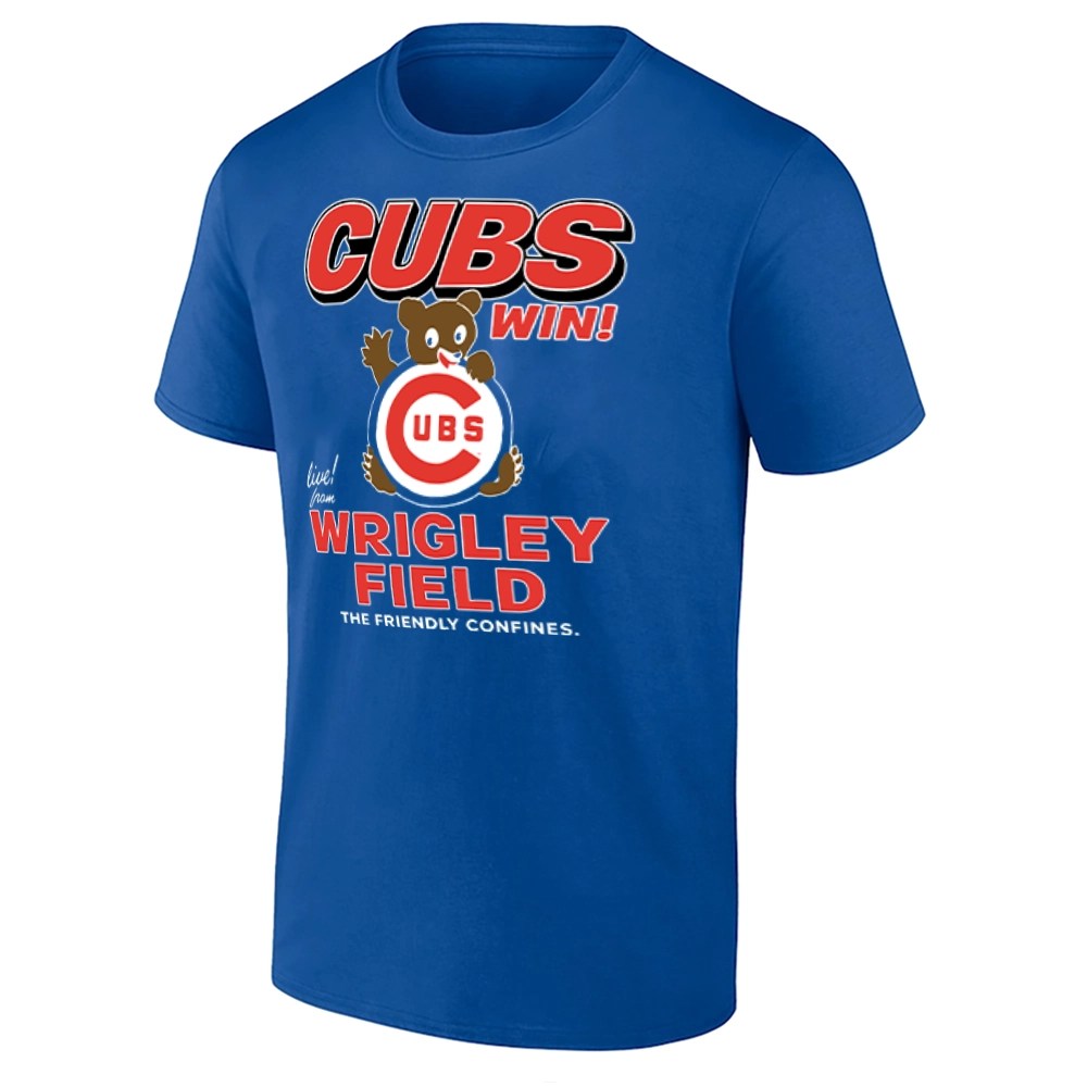 CUBS WIN! WRIGLEY FIELD SHIRT