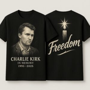 Charlie Kirk Freedom Memorial T Shirt