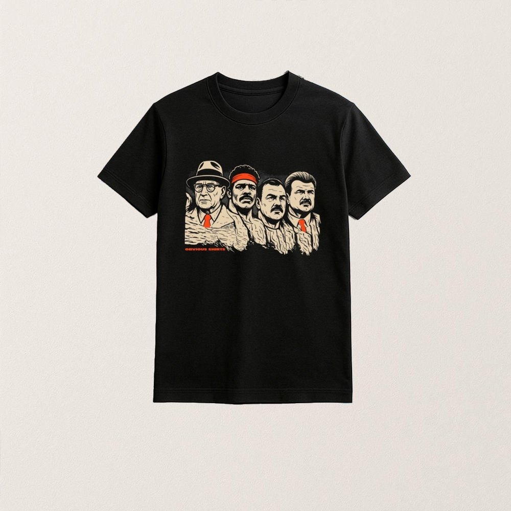Chicago Football Legends Mount Rushmore T Shirt - Image 4