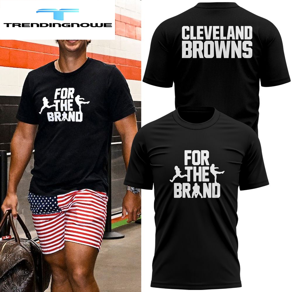 Cleveland Browns For The Brand 2025 Shirt - Image 2