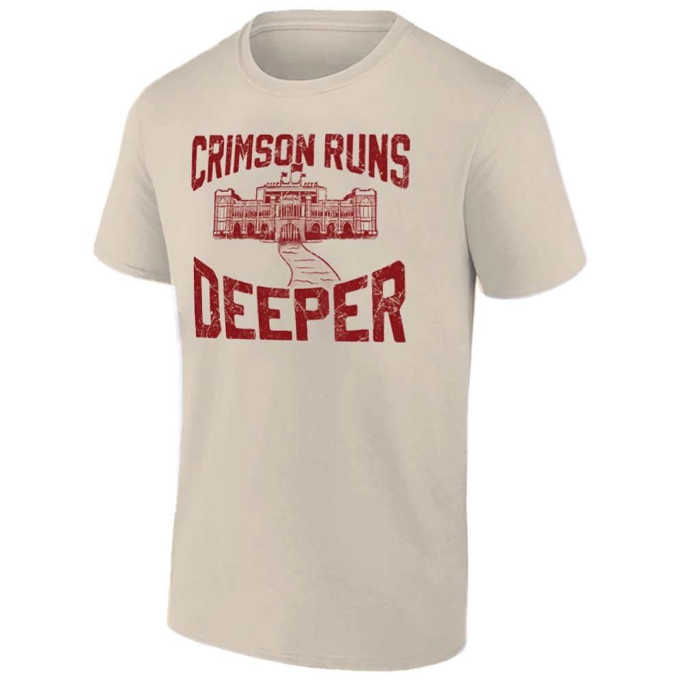 CRIMSON RUNS DEEPER SHIRT