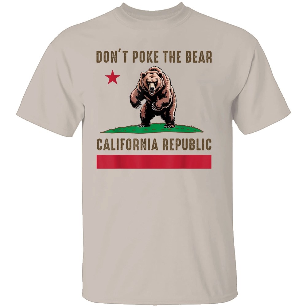 DON’T POKE THE BEAR CALIFORNIA REPUBLIC SHIRT - Image 2