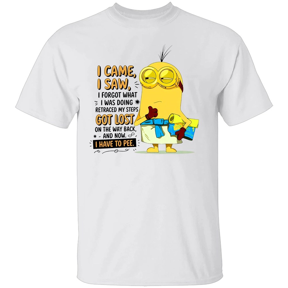 I CAME I SAW I FORGOT WHAT I WAS DOING SHIRT - Image 3
