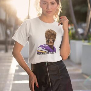 Minnesota Vikings Jj Mccarthy Where Would You Rather Be Shirt