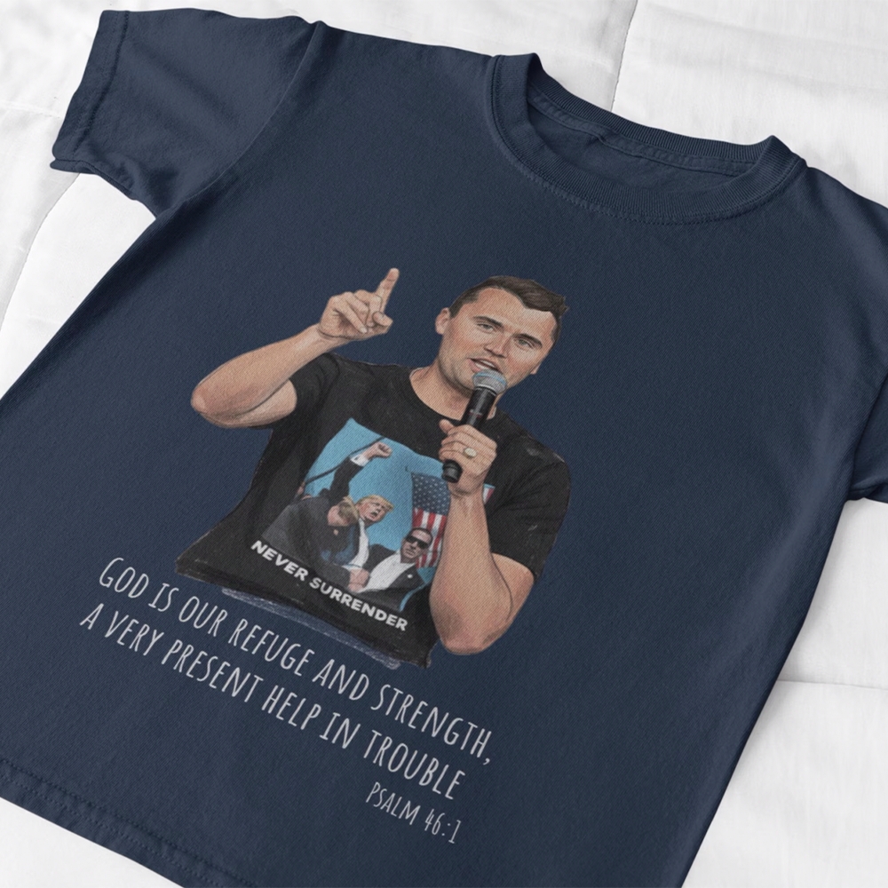 Rip Charlie Kirk A True Patriot Memorial Shirt - Image 2
