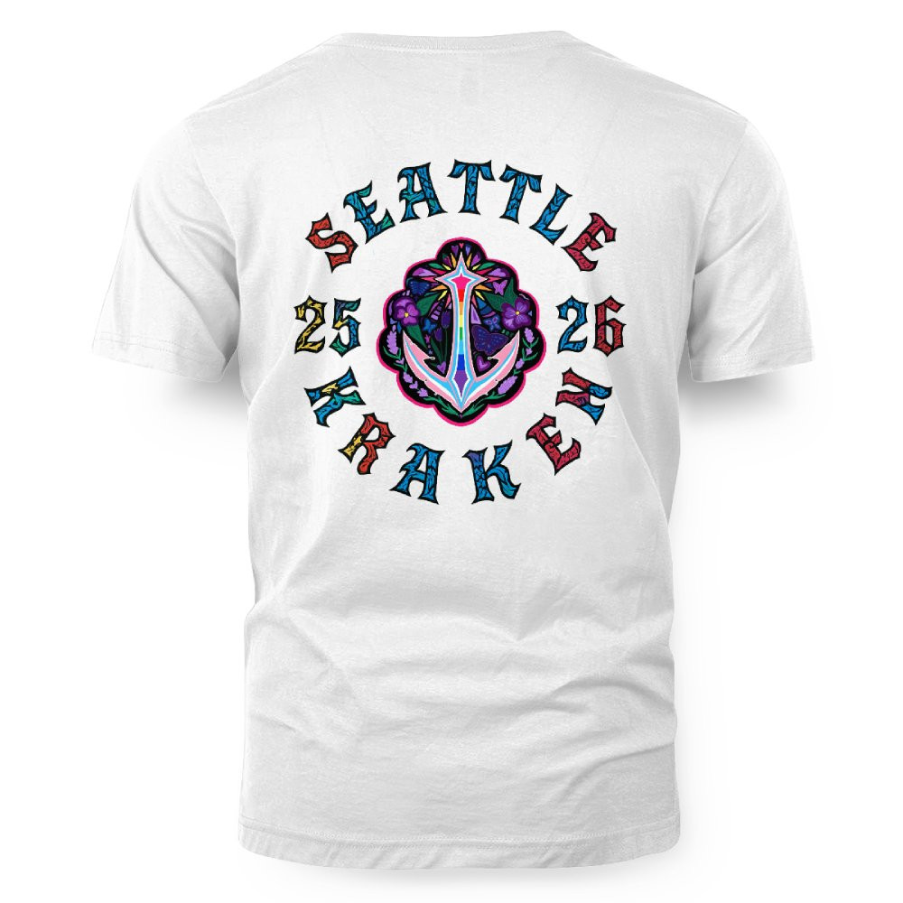 Seattle Kraken Pride Night 2025 Limited Edition T Shirt - Image 3