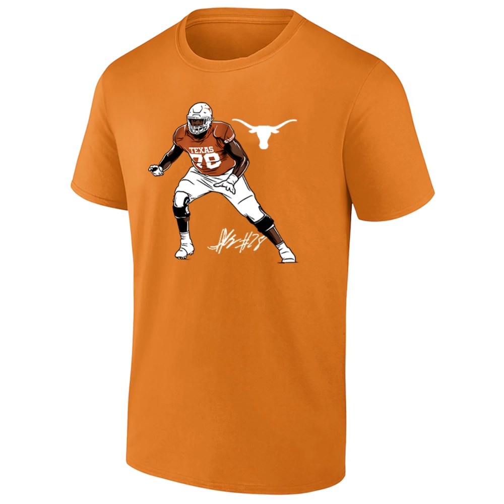 TEXAS FOOTBALL SUPERSTAR POSE SHIRT