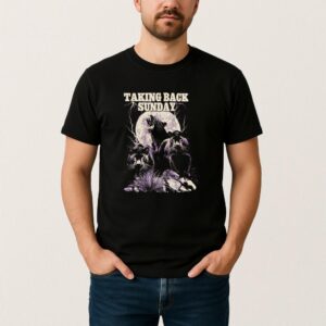Taking Back Sunday Panther Moon Graphic T Shirt