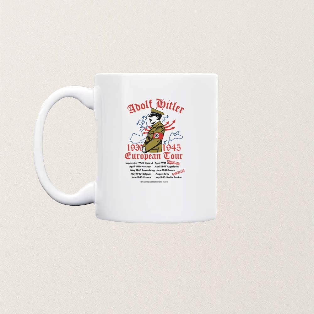 Wwii Adolf Hitler European Tour Design 1939 1945 T Shirt - Image 5