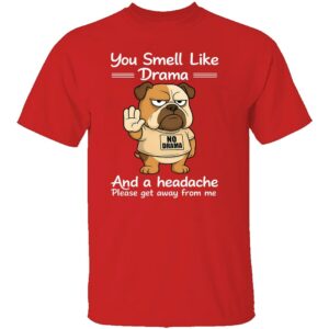 YOU SMELL LIKE DRAMA AND A HEADACHE SHIRT