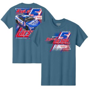 Kyle Larson Hendrick Motorsports Team Collection Blue Car T-Shirt