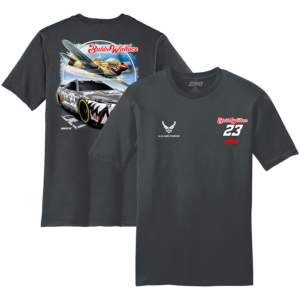 Bubba Wallace 23XI Racing Charcoal U.S. Air Force Car T-Shirt